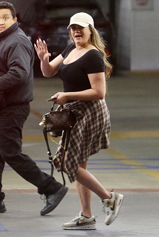BRITTANY CATWRIGHT Arrives at Beverly Hills Attorney