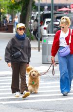 BUSY PHILIPPS Out with a Friend and Her Dog in New York 05/17/2024