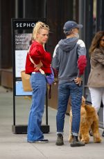 BUSY PHILIPPS Out with a Friend and Her Dog in New York 05/17/2024