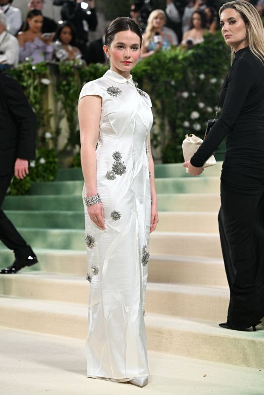 CAILEE SPAENY at Met Gala Celebrating Sleeping Beauties: Reawakening Fashion in New York 05/06/2024