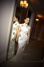 CAILEE SPAENY Getting Ready for Met Gala with Harper