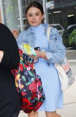 CAILEY FLEMING Leaves Drew Barrymore Show in New York 05/09/2024