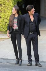 CAITLIN MCHUGH and John Stamos Arrives at Netflix is a Joke Appearance at Laugh Factory in West Hollywood 05/12/2024