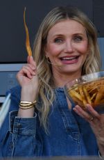 CAMERON DIAZ at Williams and Sonoma Culinary Stage at 2024 Bottlerock Music Festival in Napa 05/24/2024