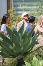 CAMERON DIAZ on the Set of Apple