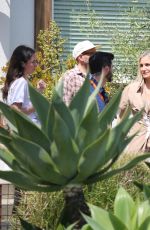 CAMERON DIAZ on the Set of Apple