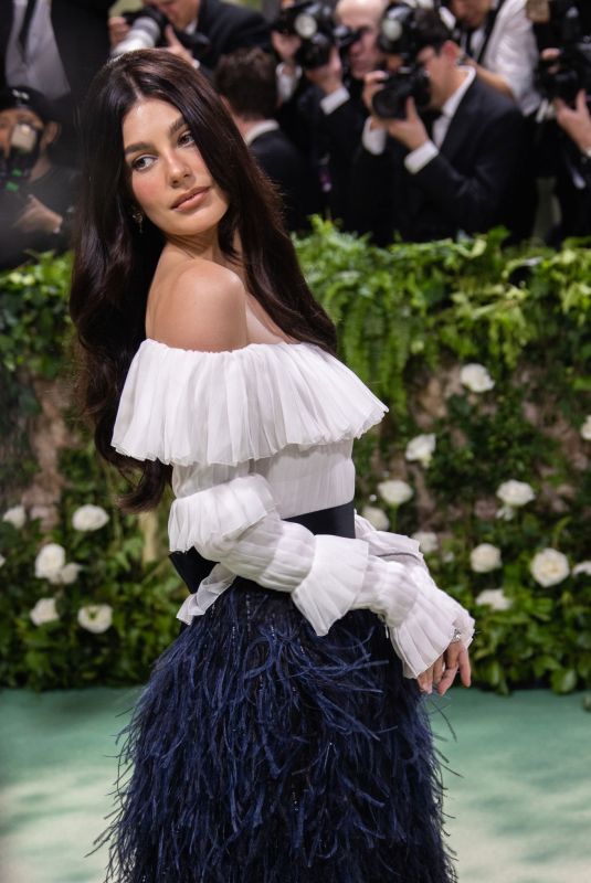 CAMILA MORRONE at Met Gala Celebrating Sleeping Beauties: Reawakening Fashion in New York 05/06/2024