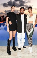 CANDICE SWANEPOEL at Palm Angels Celebrates MoneyGram Haas F1 Team Partnership in Miami 05\04\2024