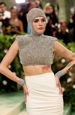 CARA DELEVINGNE at Met Gala Celebrating Sleeping Beauties: Reawakening Fashion in New York 05/06/2024