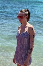 CARA DELEVINGNE at Miu Miu Summer Event at Cannes 05/21/2024