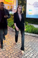 CARA DELEVINGNE Leaves Her Hotel in Cannes 05/22/2024