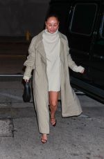CARA SANTANA Out for Dinner at Craig