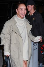 CARA SANTANA Out for Dinner at Craig