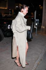 CARA SANTANA Out for Dinner at Craig