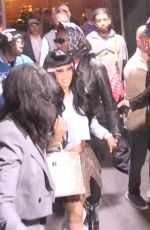 CARDI B Arrives at Knicks Game at Madison Square Garden in New York 05/01/2024