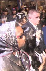 CARDI B Arrives at Knicks Game at Madison Square Garden in New York 05/01/2024