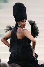 CARDI B at Met Gala Celebrating Sleeping Beauties: Reawakening Fashion in New York 05/06/2024