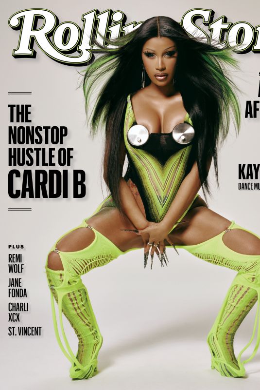 CARDI B for Rolling Stone, June 2024
