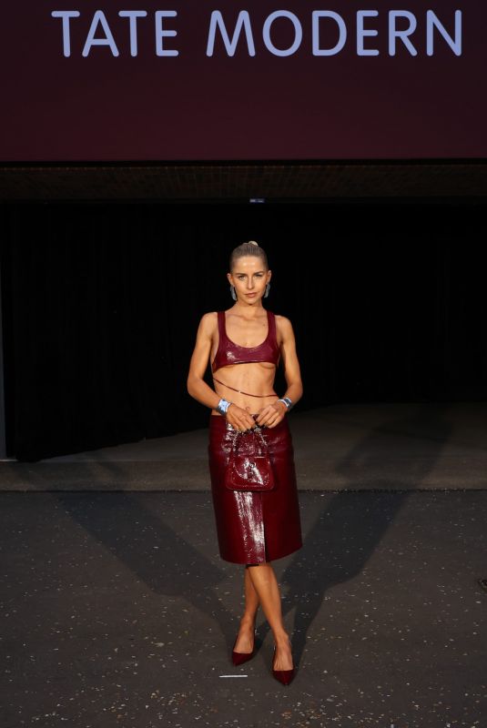 CAROLINE DAUR at Gucci Cruise 2025 Fashion Show at Tate Modern in London 05/13/2024