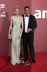 CELINA LOCKS at amfAR Gala at 77th Cannes Film Festival 05/23/2024