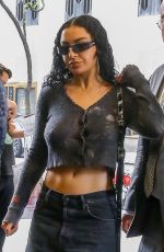 CHARLI XCX Arrives at NBC Studios in New York 04/29/2024
