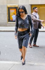 CHARLI XCX Arrives at NBC Studios in New York 04/29/2024