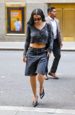 CHARLI XCX Arrives at NBC Studios in New York 04/29/2024