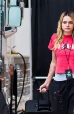 CHARLOTTE LAWRENCE Arrives at Her Concert The Spinnin Tour in Philadelphia 05/17/2024