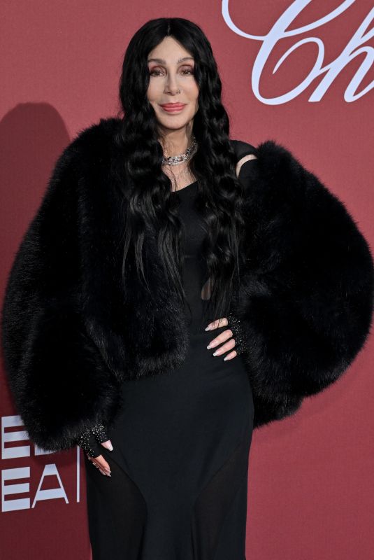 CHER at amfAR Gala at 77th Cannes Film Festival 05/23/2024