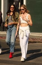 CHIARA FERRAGNI Out Shopping with Ffriends in Los Angeles 05/03/2024