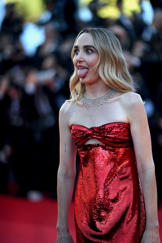 CHLOE FINEMAN at Megalopolis Premiere at 77th Cannes Film Festival 05/16/2024