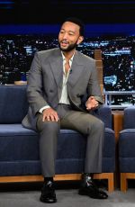 CHRISSY TEIGEN and John Legend at Tonight Show Starring Jimmy Fallon 05/02/2024
