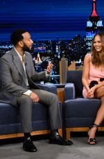 CHRISSY TEIGEN and John Legend at Tonight Show Starring Jimmy Fallon 05/02/2024