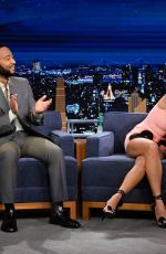 CHRISSY TEIGEN and John Legend at Tonight Show Starring Jimmy Fallon 05/02/2024