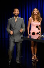 CHRISSY TEIGEN and John Legend at Tonight Show Starring Jimmy Fallon 05/02/2024