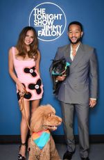 CHRISSY TEIGEN and John Legend at Tonight Show Starring Jimmy Fallon 05/02/2024