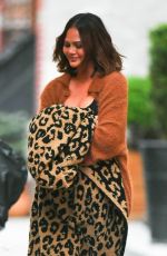 CHRISSY TEIGEN Out and About in New York 05/17/2024