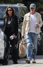 CINDY CRAWFORD and Rande Gerber Shopping at Local Farm in Malibu 05/25/2024