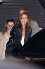 CINDY CRAWFORD Leaves Nobu in Malibu 05/25/2024