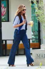 CINDY CRAWFORD Out for Coffee in Malibu 05/16/2024