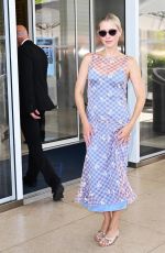 CLAIRE HOLT Arrives at Martinez Hotel in Cannes 05/22/2024