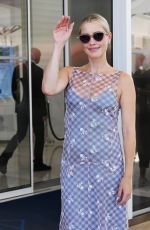 CLAIRE HOLT Arrives at Martinez Hotel in Cannes 05/22/2024