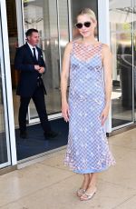 CLAIRE HOLT Arrives at Martinez Hotel in Cannes 05/22/2024
