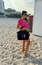 CLAUDIA ROMANI Arrives at Miami Beach 05/21/2024