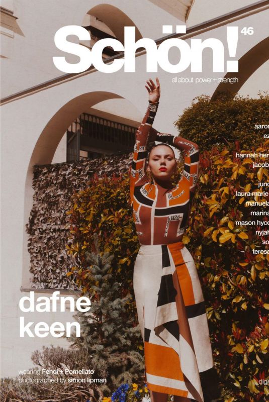 DAFNE KEEN for Schon Magazine, April 2024
