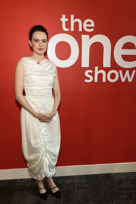 DAISY RIDLEY at The One Show in London 05/28/2024