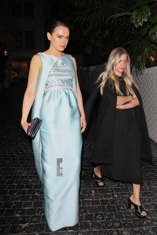 DAISY RIDLEY Leaves Chateau Marmont in Los Angeles 05/16/2024
