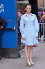 DAISY RIDLEY Leaves Good Morning America Studio in New York 05/20/2024