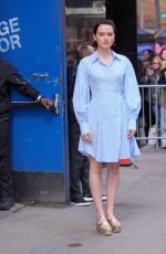 DAISY RIDLEY Leaves Good Morning America Studio in New York 05/20/2024