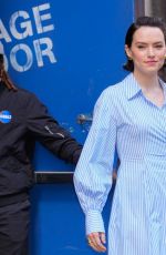 DAISY RIDLEY Leaves Good Morning America Studio in New York 05/20/2024